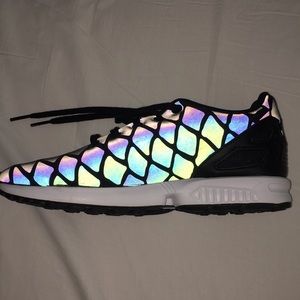 Adidas ZX FLUX XENO Reflective Mermaid Sneakers